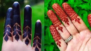 Top10 Fingers Mehndi Designs for Front hand