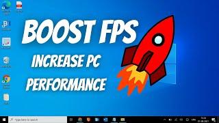 Boost FPS & PC Performance on Windows 10 [2021] (Latest)