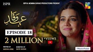 Ehd e Wafa Episode 18 - Digitally Presented by Master Paints HUM TV Drama 19 Januray 2020