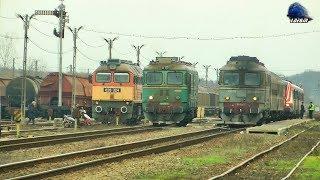 Trenuri & Activitate Feroviară/Trains & Rail Activity in Gara Valea lui Mihai Station - 21 Dec 2019