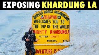 KHARDUNG LA PASS - [ep 09] - not the TOP OF THE WORLD | LEH TO NUBRA | LADAKH RIDE 2021 | SJ VLOGS