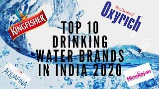 Top 10 Drinking Water Brands in India 2020