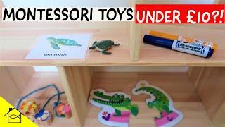 Top 10 Montessori Toys on a BUDGET for 2 Year Olds | The Best Montessori Toddler Toys Under £10
