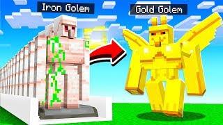 How to UPGRADE Minecraft GOLEMS!