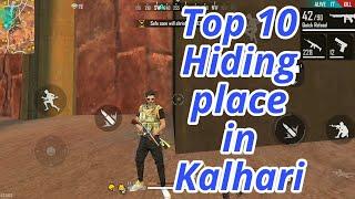 Top 10 Hiding place in Kalahari