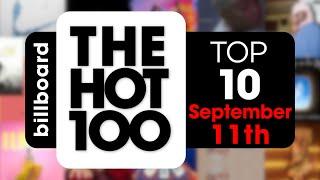 Early Release! Billboard Hot 100 Top 10 Singles  (September 11th, 2021) Countdown