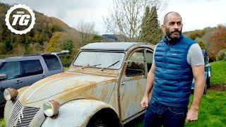 Chris Harris drag races his glorious old Citroën 2CV | Chris Harris Drives | Top Gear