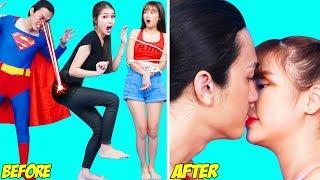 DREAMING vs REALITY ! Easy Pranks For Back To School | Best Prank Wars & Funny Tricks by T-TIPS