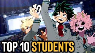 Future Top 10 Student Hero Billboard Chart! - My Hero Academia