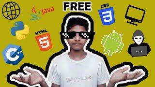 LEARN PROGRAMMING IN C++ PYTHON JAVA, LEARN ETHICAL HACKING, LEARN ANDROID APP AND WEB DEVELOPMENT