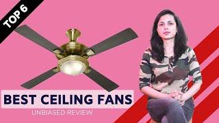 ✅ Top 4: Best Ceiling Fans in India With Price 2020 | Designer Ceiling Fans Review