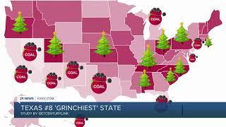 Texas ranked in the top 10 for 'grinchiest' states