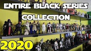 Entire Star Wars Black Series Action Figure Collection & New Shelf Setup - 2020 - Justin