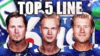 The Lotto Line Is A TOP 5 LINE In The NHL (Elias Pettersson, J.T. Miller, Brock Boeser) 6/49 Line