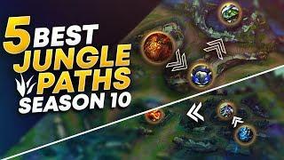 The 5 BEST Jungle Paths in Season 10! (PATCH 9.24)| League of Legends