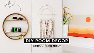 Budget Friendly DIY ROOM DECOR You NEED TO CREATE! *so cute*