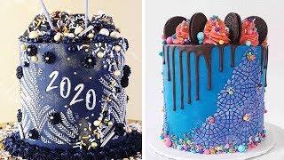 Best Video Colorful Cake Decorating Ideas | How to Make Perfect Buttercream 2020 | Extreme Cake