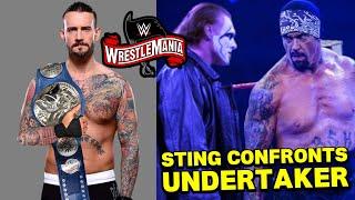 10 Shocking Spoilers For WWE WrestleMania 36 - Sting Confronts The American Badass Undertaker