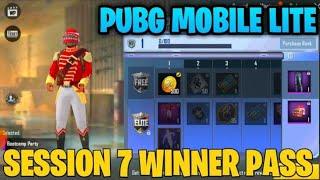 Session 7 : Pubg mobile lite session7 finally is out ! new All new rewards || Christmas Event outfit