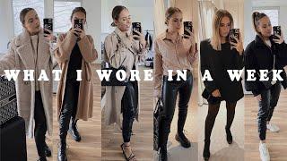 WHAT I WORE IN A WEEK | Hello October