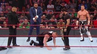 WWE 2 March 2020 - Brock Lesnar Destroyed by Seth Rollins, AOP and Buddy Murphy.