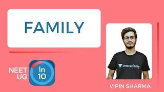 Family | NEET Biology | NEET UG in 10