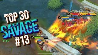 TOP 30 BEST SAVAGES MOMENTS (MOBILE LEGENDS) #13 ✅