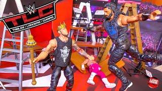 ROMAN REIGNS VS KING CORBIN TLC WWE ACTION FIGURE MATCH! 2019!
