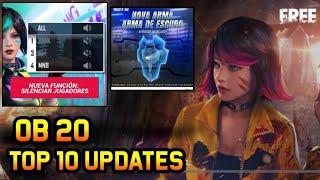 FREE FIRE TOP 10 COMING UPDATE OB 21 || BIG CHANGE BERMUDA MAP FULL DETAILS.