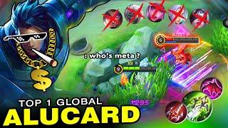 Destroying The Meta!! Top 1 Global Alucard | Funnel Gameplay & Best Build + 1000 Diamond Giveaway!!