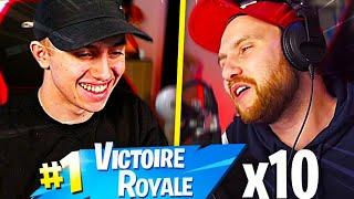 MICHOU MARATHON 10 TOP 1 sur Fortnite Battle Royale ! (Ft. Doc Jazy)