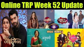 Naagin 5 Week 52 Online TRP | Top 10 Online TRP Shows of This Week 52 Update | Online TRP Week 52