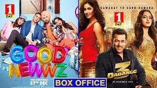 Dabbang 3 Vs Good Newwz | Dabbang 3 Box Office Collection, Good Newwz 1st Day Box Office Collection,