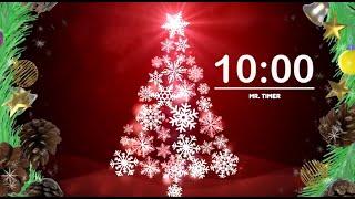 Christmas Timer 10 Minutes - Instrumental Upbeat Music!