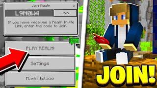 Minecraft Survival Realm CODE JOIN! // Phone, Nintendo Switch, Xbox, Windows 10, PS4