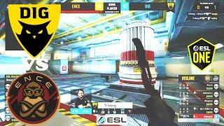 Dignitas vs ENCE - ESL One MAJOR: Road to Rio - BEST MOMENTS | CSGO