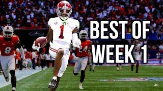 Best of Week 1 of the 2021 College Football Season - Part 1 ᴴᴰ