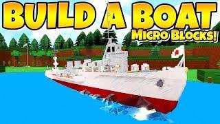 MASSIVE MICRO BLOCK BOAT! Build a Boat