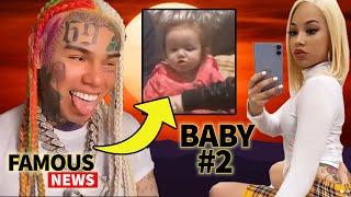 6ix9ine Has Another Child With 2nd Baby Mama Layna | Famous News