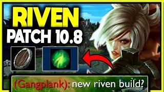 BEST RIVEN TRADING BUILD VS POKE PATCH 10.8+ - SEASON 10 RIVEN TOP LANE GUIDE