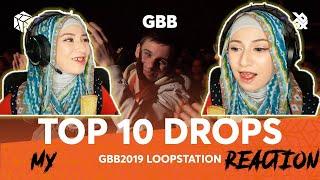 Top 10 Drops Loopstation, Girl Reaction