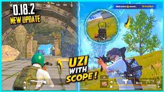 PUBG MOBILE LITE NEW UPDATE - TOP 10 NEW FEATURE IN 0.18.0 UPDATE | UZI WITH SCOPE AND NEW PLACES