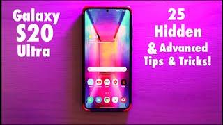 TOP 25 Galaxy S20 Plus & S20 Ultra Tips Hidden & Advanced Features!