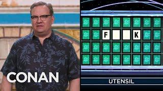 Andy's Wildly Inappropriate “Wheel Of Fortune” Guesses - CONAN on TBS