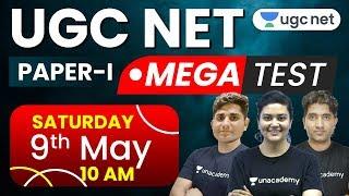 UGC NET Exam Preparation Paper 1 | Mega Test | Special Session by Aditi Mam, Shiv Sir & Mukesh Sir