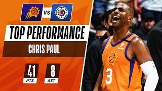 Chris Paul MAKES FIRST NBA FINALS in CLUTCH 41 PT Performance! 