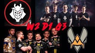 Vitality vs G2 Esports | Week 2 Day 1 S10 LEC Spring 2020 | VIT vs G2 W2D1