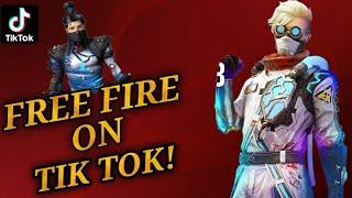 FREE FIRE ON TIK TOK! | SK SABIR ON TIK TOK ! #9 | FREE MIND GAMER