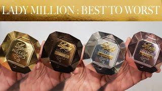 LADY MILLION PERFUME COLLECTION OVERVIEW : Best To Worst Ranking