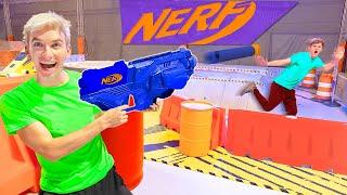 ULTIMATE BATTLE ROYALE NERF CHALLENGE with my BEST FRIEND!! (Top Secret Location Revealed)